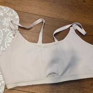 Nike Soft Beige Nursing Bra